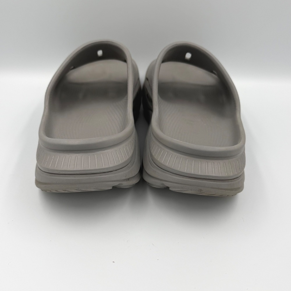 Hoka Ora Recovery Slide 3 Womens Size 7 Taupe Grey Slip On Comfort Sandals - Picture 4 of 7